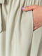 Сукня А-силуету світло-оливкового кольору | 6262480 | фото 5