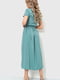 Сукня А-силуету темно-оливкового кольору | 6262483 | фото 4