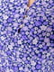 Сукня А-силуету фіолетова в принт | 6262494 | фото 5