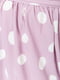 Сукня А-силуету бузкового кольору в горошок | 6262497 | фото 5