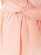 Платье А-силуэта персикового цвета | 6262512 | фото 5