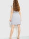 Сукня А-силуету біла в принт | 6262520 | фото 4