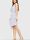 Сукня А-силуету біла в горошок | 6262525 | фото 3
