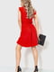 Платье А-силуэта красное в горошек | 6262528 | фото 4