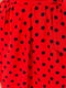 Платье А-силуэта красное в горошек | 6262528 | фото 5