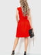 Платье А-силуэта красное в горошек | 6262529 | фото 4