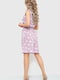 Сукня А-силуету бузкового кольору в горошок | 6262538 | фото 4