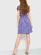 Сукня А-силуету бузкового кольору в принт | 6262548 | фото 4