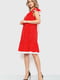 Платье А-силуэта красное в горошек | 6262553 | фото 3