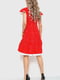 Платье А-силуэта красное в горошек | 6262553 | фото 4