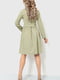 Сукня А-силуету світло-оливкового кольору | 6262565 | фото 4