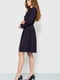 Сукня А-силуету чорнильного кольору | 6262569 | фото 3