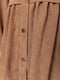 Сукня А-силуету коричнева | 6262574 | фото 5
