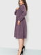 Платье А-силуэта фиолетовое | 6262578 | фото 3
