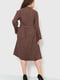 Сукня А-силуету шоколадного кольору | 6262581 | фото 4