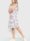 Платье А-силуэта серое в принт | 6262590 | фото 3