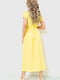 Сукня А-силуету жовта | 6262596 | фото 4