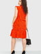 Сукня А-силуету червона в принт | 6262612 | фото 3