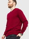 Пуловер бордовый | 6262640 | фото 3