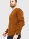 Пуловер коричневий | 6262642 | фото 3