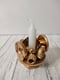 Підсвічник "Свічник стімпанк" з металу з золотим напиленням, ручна робота | 6263653 | фото 2