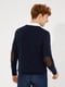Пуловер темно-синій | 6264061 | фото 5