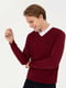 Пуловер бордовий | 6264077 | фото 4