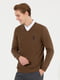Пуловер коричневый | 6264081 | фото 3
