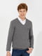 Пуловер серый | 6264185 | фото 3