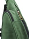 Сумка-рюкзак слинг на одно плечо зеленый | 6265061 | фото 4
