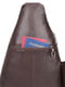 Рюкзак на одне плече коричневий | 6265123 | фото 8