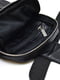 Міні-рюкзак на одну шлейку чорний | 6265492 | фото 2