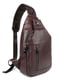 Рюкзак на одно плечо коричневый | 6265508 | фото 2