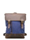 Рюкзак міський синьо-коричневий | 6265523 | фото 3