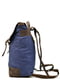 Рюкзак міський синьо-коричневий | 6265523 | фото 4