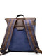Рюкзак міський синьо-коричневий | 6265523 | фото 5