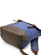 Рюкзак міський синьо-коричневий | 6265523 | фото 6