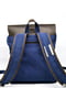 Рюкзак синьо-коричневий | 6265631 | фото 4