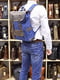 Рюкзак синьо-коричневий | 6265631 | фото 9