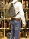 Рюкзак городской серо-коричневый | 6265651 | фото 7