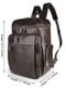 Рюкзак темно-коричневий | 6265685 | фото 7