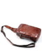 Мини-рюкзак на одну шлейку коричневый | 6265710 | фото 4