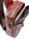 Мини-рюкзак на одну шлейку коричневый | 6265710 | фото 5