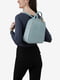 Рюкзак кожаный голубой | 6268477 | фото 5