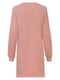 Сукня рожева з принтом та флісовим начосом | 6270261 | фото 3
