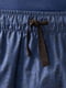 Штани темно-сині з принтом домашні | 6270387 | фото 3
