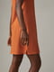 Платье-майка оранжевое | 6270565 | фото 4