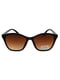 Сонцезахисні окуляри коричневі | 5828657 | фото 2