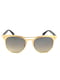 Сонцезахисні окуляри золотого кольору | 6271178 | фото 2