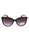 Сонцезахисні окуляри чорно-червоні | 6271197 | фото 2
